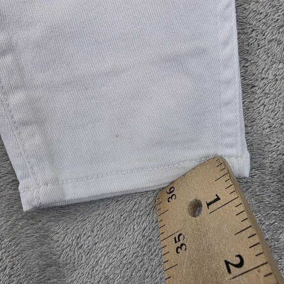 Kut From The Kloth Jeans Womens 4 White Donna Ankle Skinny Stretch Denim 126540 - Picture 5 of 16